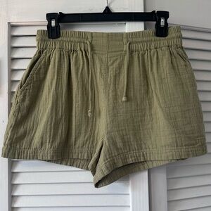 Billabong Khaki Green Women's Shorts Size Small